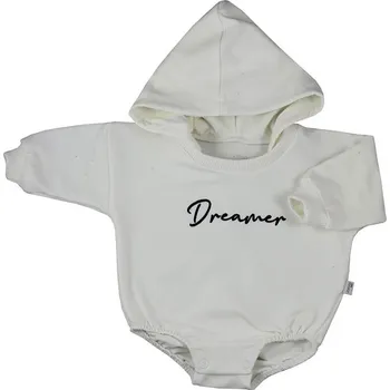 Kojenecké teplákové body baggy s kapucí Koala Dreamer béžová 86 (12-18m)