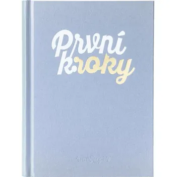 Diář První kroky modré Kniha