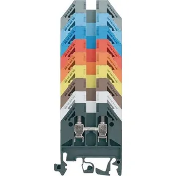 Wieland 57.503.0055.1 Řadová svorka WK 2,5/U černá