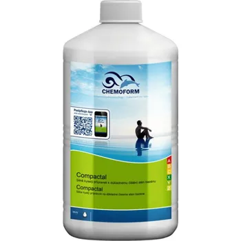 Bazénová chemie GUAa Compactal 1 l - čistič bazénu