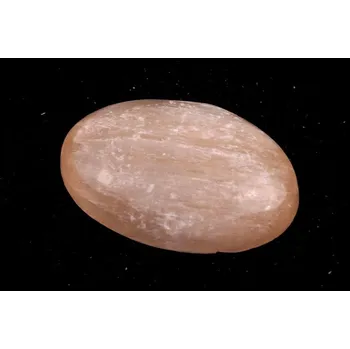 Přírodní kámen Kabošon Orange Selenite č.8492 (30x20x7mm)