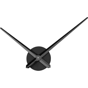 Hodiny Hodinové ručičky na stěnu disk 10 cm Hodinová ručička 27 cm Minutová ručička 33 cm Hliníková slitina Náhradní díl nástěnných hodin černá