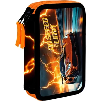 Penál Oxybag - dvoupatrový penál Auto 2