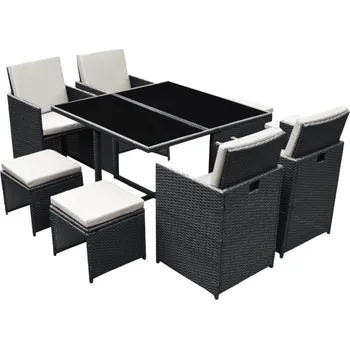 Zahradní sestava IGOTREND Zahradní nábytek CUBE hnědý