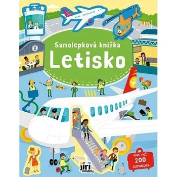 Samolepková knižka Letisko Kniha