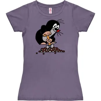 Pánské tričko Krteček - Krtinec (levandulové) - tričko L