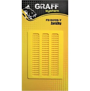 Volný čas Graff Zarážky Žlutá 3 ks