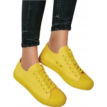 Dámské tenisky ŽLUTÉ DÁMSKÉ TENISKY HIRRI 39