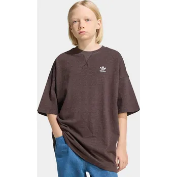 Dětské bavlněné tričko adidas Originals KE3724 burgundské 93X, vel. 146