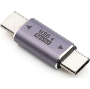 Datové redukce DLTECH USB - C redukce male - male