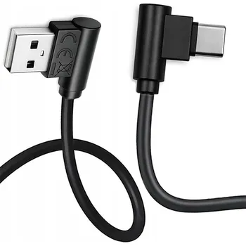 Datový kabel Kabel Qoltec USB - USB typ C 1 m černý