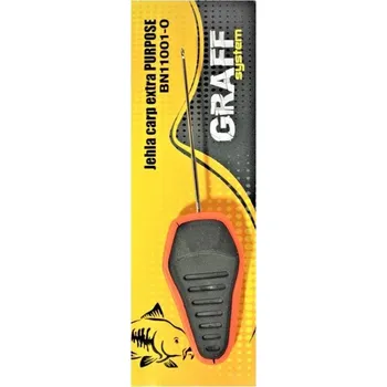 Volný čas Graff Jehla Carp Extra Purpose Oranžová 2 ks