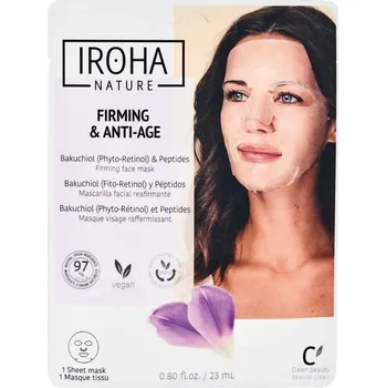 Pleťová maska IROHA NATURE Firming Bakuchiol 1 ks