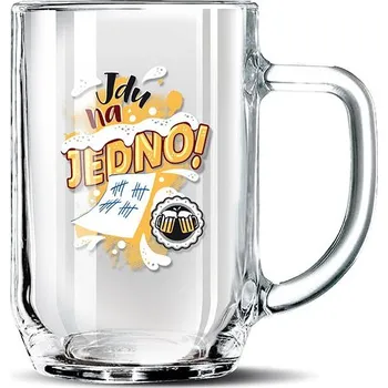 Sklenice Nekupto Dárkový půllitr Jdu na jedno!