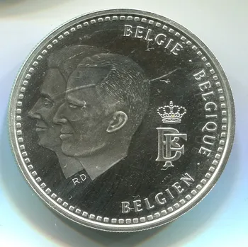 BELGIE. 250 francs 1996. Ag.