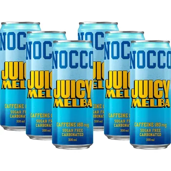 Aminokyselina Aminokyseliny NOCCO BCAA Juicy Melba 6 x 330 ml