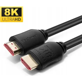 Video kabel MicroConnect HDMI 2.1 8K, 120 Hz, 48 Gb/s, černý, 1.5 m