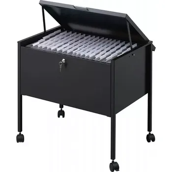 Kartotéka DURABLE ECO Pojízdná kartotéka 80 A4 TOP - Černá