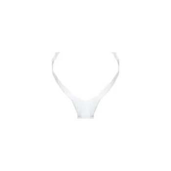 Gastro oděv Karlowsky Servisní kravata KY050 White 148 x 6,5 cm