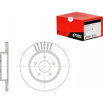 Brzdový kotouč REMSA Brzdový kotouč