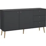 FALCO Komoda Boaz 121 šedá