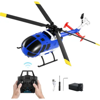 RC model auta VEVOR RC vrtulník 2,4 GHz, 4kanálový, 4 vrtule, vzlet a přistání