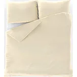 Kvalitex Saténové povlečení LUXURY COLLECTION smetanové 200 × 240, 2 × 70 × 90 cm