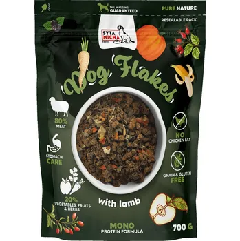 Krmivo pro psa Syta micha BARF na cesty Jehněčí 700 g