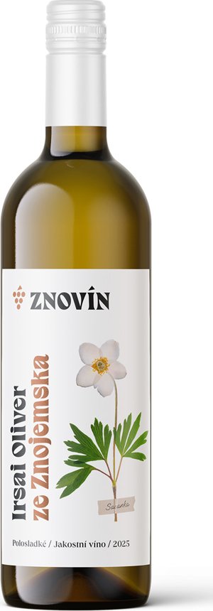 Znovín Irsai Oliver 2025 jakostní víno 0,75 l (5310)