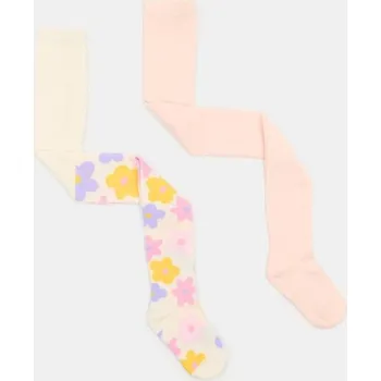 Sinsay - Sada 2&nbsp;punčocháčů - pastelová růžová - 773IG-03X - 773IG-03X-U13