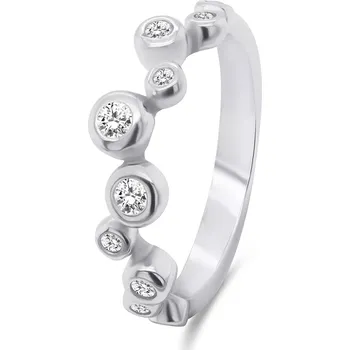 Prsten Brilio Silver Stříbrný prsten se zirkony RI060W 52 mm (Ag925/1000, 2,58 g)
