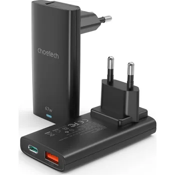 ChoeTech 67W A+C Charger, black
