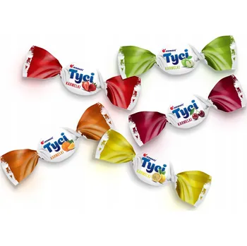 Bonbon ! Jedność TYCI Karamelky tvrdé s ovocnou příchutí 1 kg 1000 g