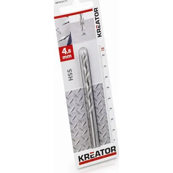 Vrták KREATOR HSS vrták do kovu 4,8x86 mm KRT010111