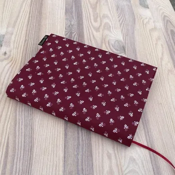 Obal na knihu Obal na knihu Kvítky na bordó, UNI XS