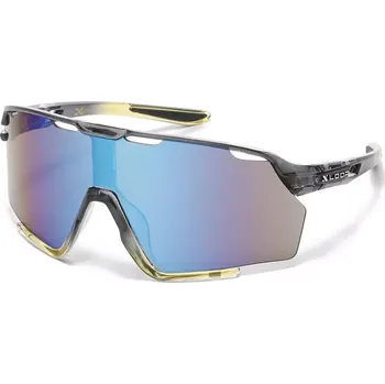 Sluneční brýle Xloop SHIELD sportovní sluneční brýle Varel Šedé