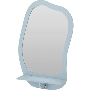 Zrcadlo Home Styling Collection Zrcadlo do dětského pokoje z pohodlnou poličkou na hračky, 40 × 11 × 60 cm