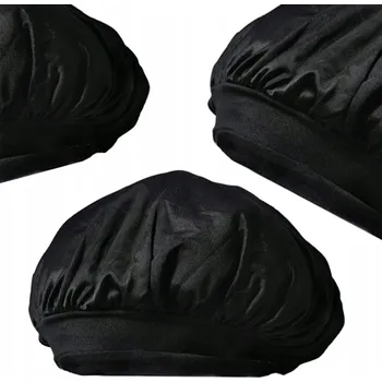 Čepice SATÉNOVÁ ČEPICE NA SPANÍ S ŠIROKOU GUMOU - OCHRANA VLASŮ