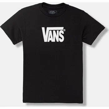 Dětské bavlněné tričko Vans VN000TF0BLK1 černá 99X, vel. 98