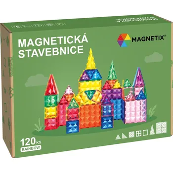 ostatní stavebnice Magnetix | Magnetická stavebnice - 120 ks