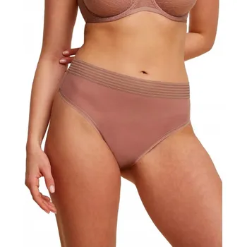 Dámské spodní prádlo Tanga s vysokým pasem Triumph Tempting Sheer, velikost XL