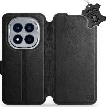 Pouzdro na mobilní telefon Mobiwear Kožené flip pouzdro pro Xiaomi Redmi Note 15 Pro 5G černé