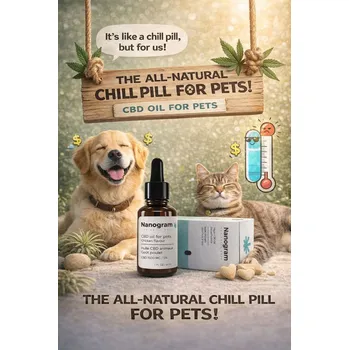 CBD CBD olej pro zvířata / 10% CBD / 30 ml / organic /