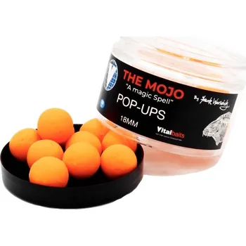 Nástraha Vitalbaits Pop-Up The Mojo Orange 50 g 18 mm