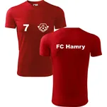 Dětské sportovní klubové tričko Barva: Červená, Velikost: 10