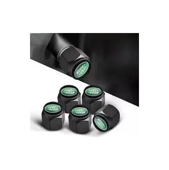 Tuning MJakes krytky ventilků hranaté černé pro vozy LAND ROVER