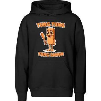 Chlapecká mikina Dětská mikina Tung tung tung sahur Barva: Červená, Velikost: 8