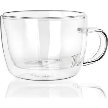 Stolování BANQUET DOBLO Cappuccino 310 ml Hrnek skleněný dvoustěnný