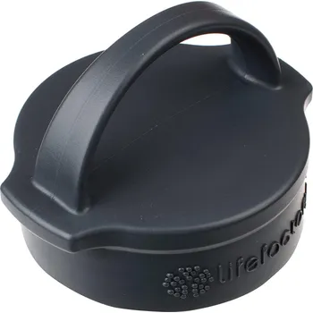 Odpadkový koš Lifefactory Uzávěr na láhev, Klasik Onyx