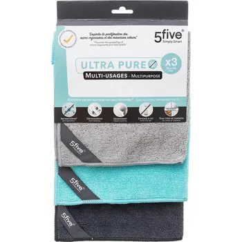 Utěrka 5Five Utěrka z mikrovlákna 30 × 40 cm 3 ks